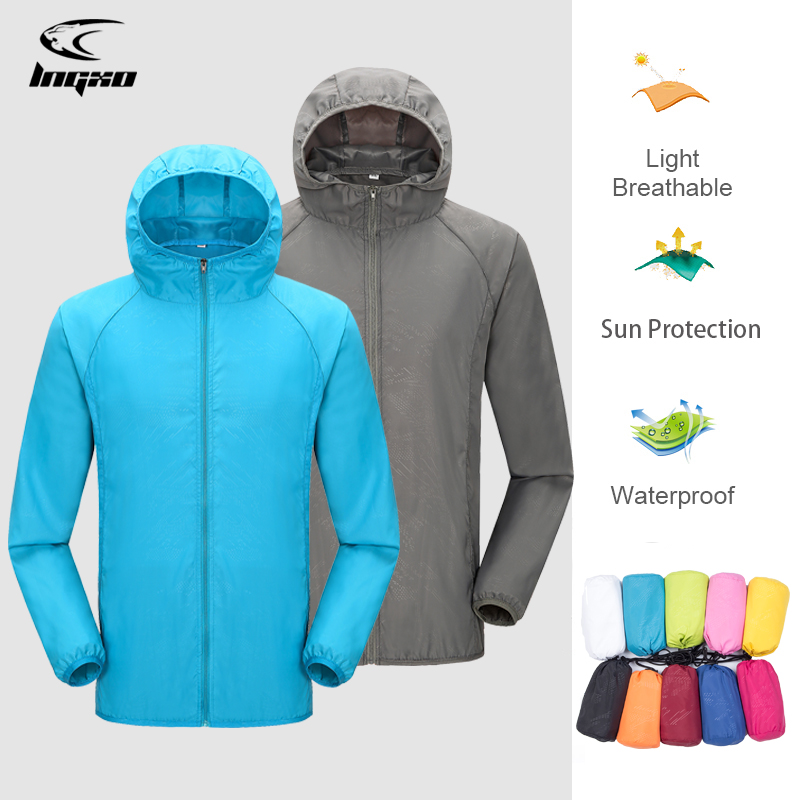 Fishing Rain Suit - سترة مطر مقاومة للماء للرجال والنساء,