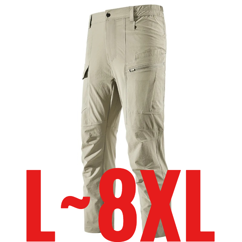 Fishing Pants Waterproof - بنطلون رجالي كاجوال مقاس كبير 8XL