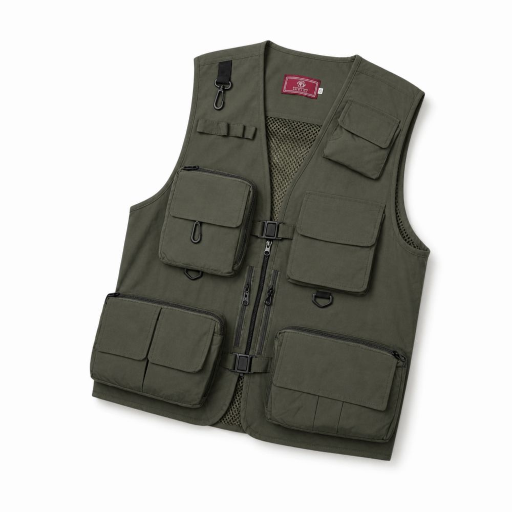 Fishing Vest - سترة صيد كاجوال مقاومة للماء سريعة