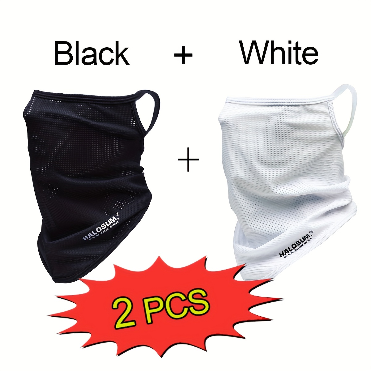 Fishing Mask Sun Protection - 1/2 قطعة قناع وجه من الحرير