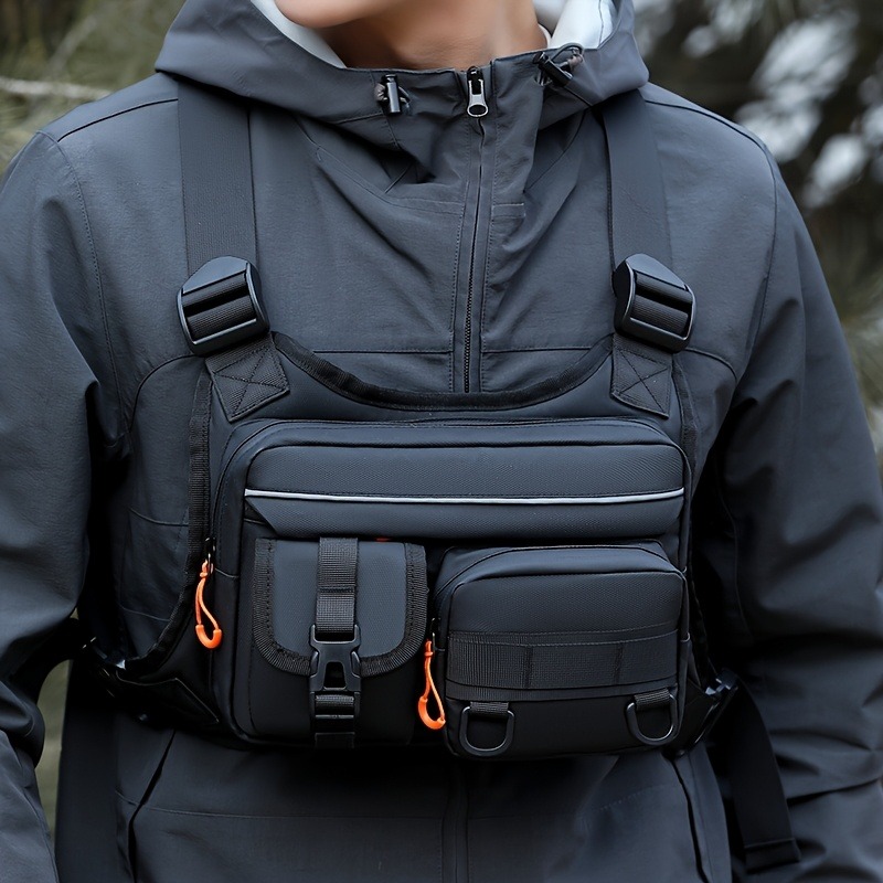 حقيبة صدر تكتيكية للرجال، سترة - مراجعة Fishing Vest وسعره