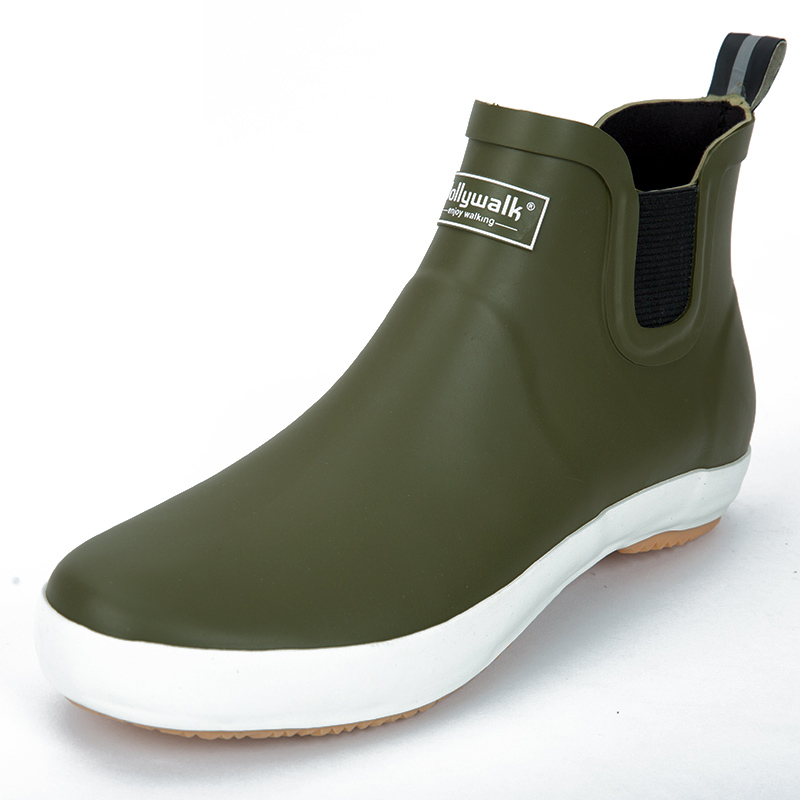 بيع الرجال أحذية المطر المطاطي - مراجعة Fishing Boots وسعره
