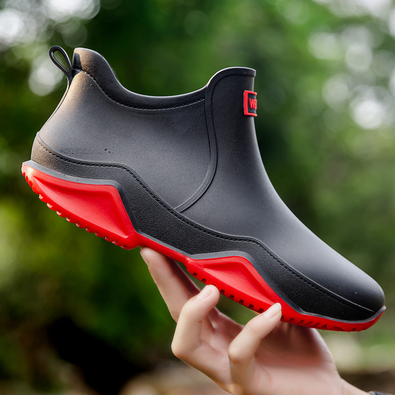 أحذية مطر عصرية للرجال مقاومة  - مراجعة Fishing Boots وسعره