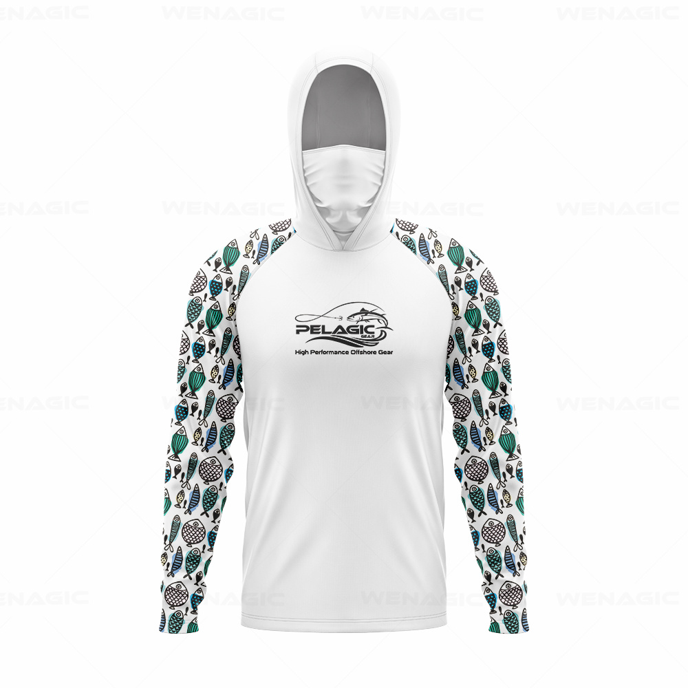 Pelagic Gear الرجال هود قميص ا - مراجعة Fishing Hoodie وسعره
