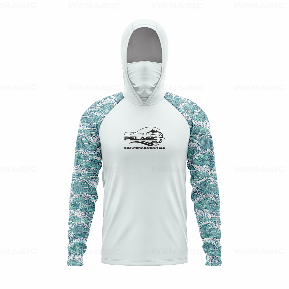 Pelagic Gear الرجال هود قميص ا - مراجعة Fishing Hoodie وسعره