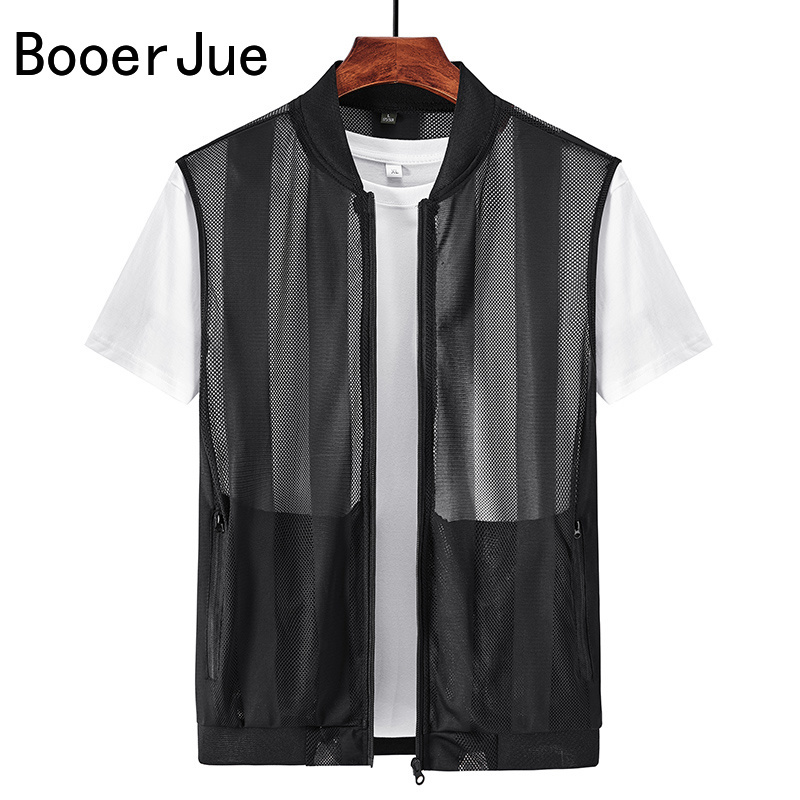 سترة صيفية رجالية شبكية مجوفة  - مراجعة Fishing Vest وسعره