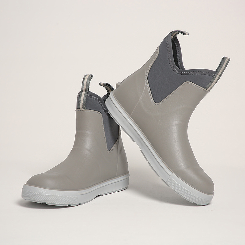 أحذية المطر الرجالية القصيرة ف - مراجعة Fishing Boots وسعره