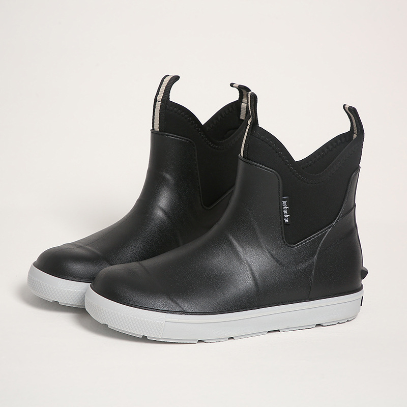 أحذية المطر الرجالية القصيرة ف - مراجعة Fishing Boots وسعره