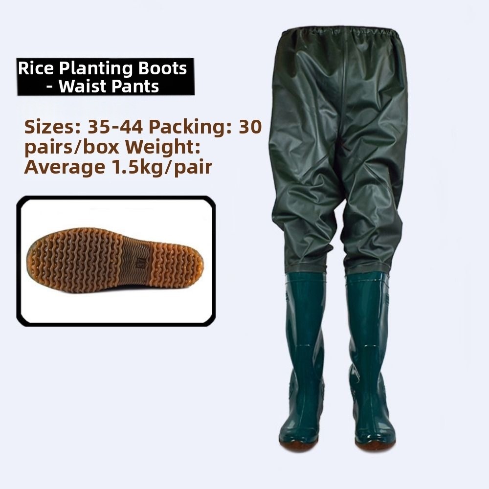 جديد: سراويل بلاستيكية من PVC  - مراجعة Fishing Pants Waterproof وسعره