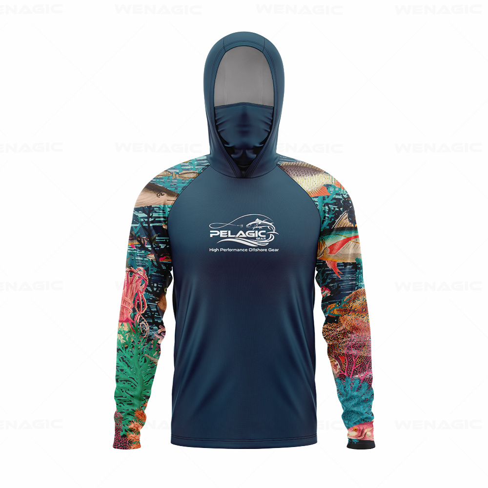 صيد الأسماك طويلة الأكمام تي ش - مراجعة Fishing Shirt Uv Protection وسعره