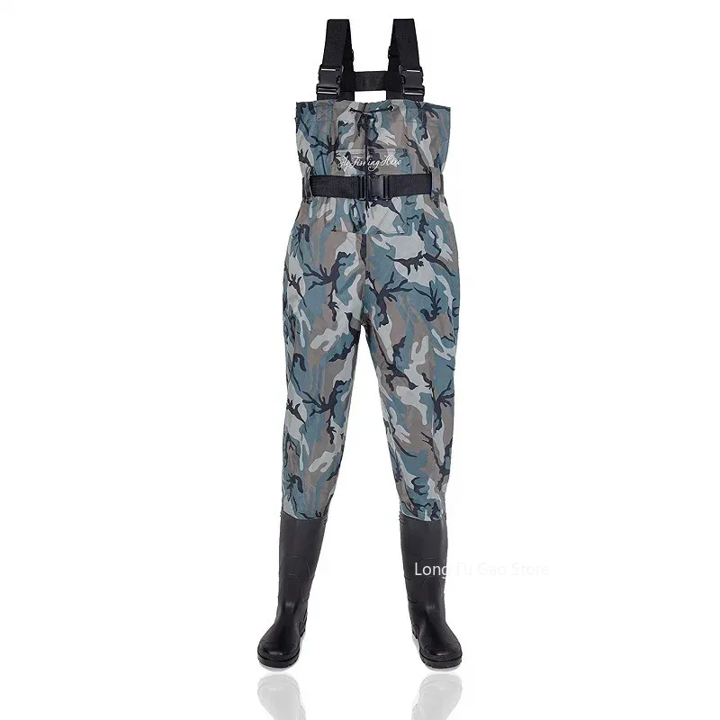 خواضون الصيد السراويل وزرة مع  - مراجعة Fishing Waders وسعره