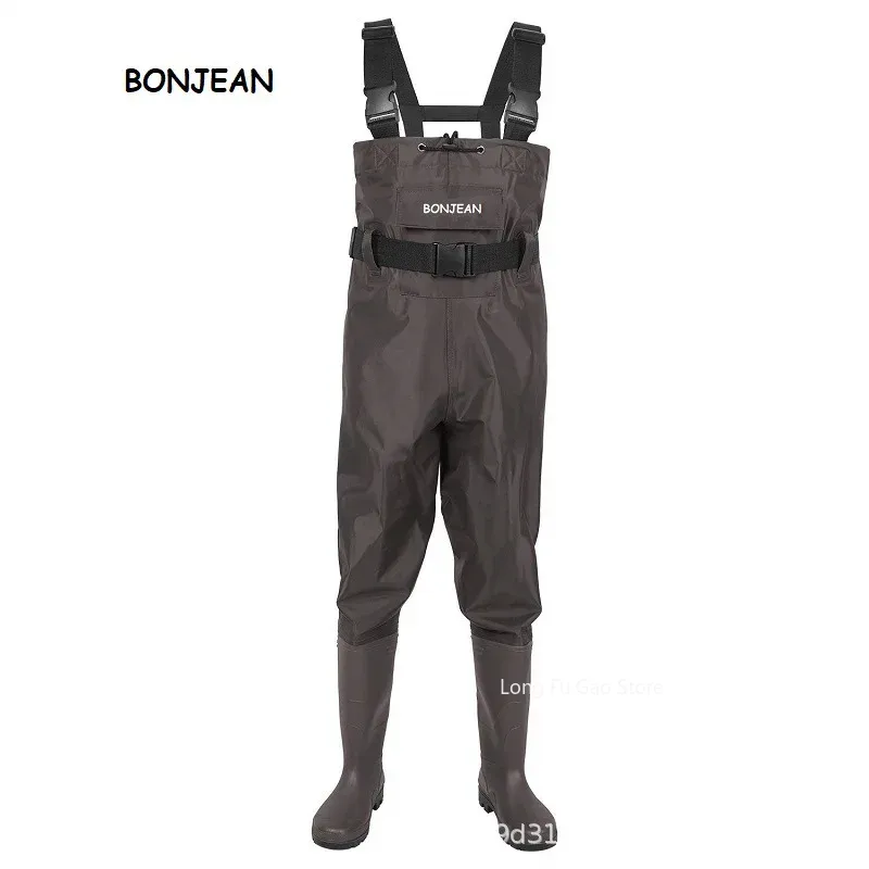 خواضون الصيد السراويل وزرة مع  - مراجعة Fishing Waders وسعره