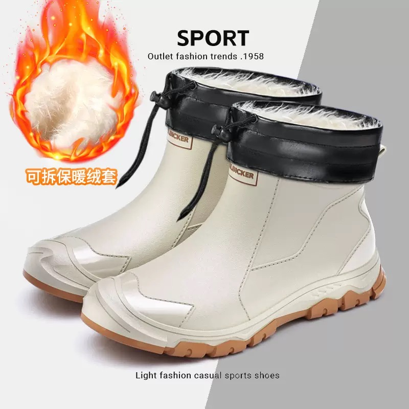 مقاوم للماء أحذية المطر الرجال - مراجعة Fishing Socks وسعره