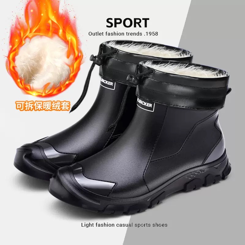 مقاوم للماء أحذية المطر الرجال - مراجعة Fishing Socks وسعره