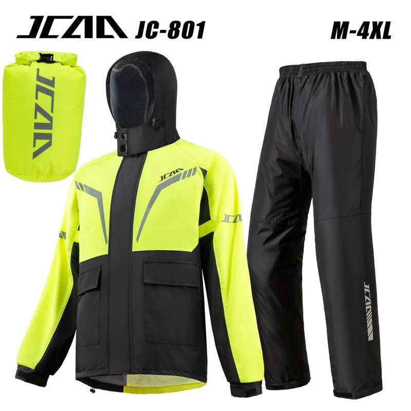 العاصفة دراجة نارية المطر دعوى - مراجعة Fishing Rain Suit وسعره