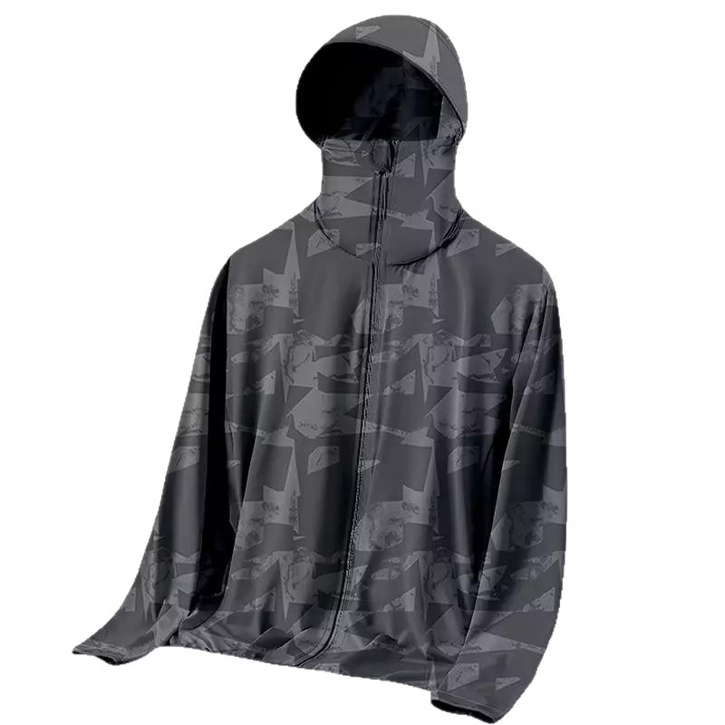 سترة صيفية فضفاضة للجنسين بغطا - مراجعة Fishing Hoodie وسعره