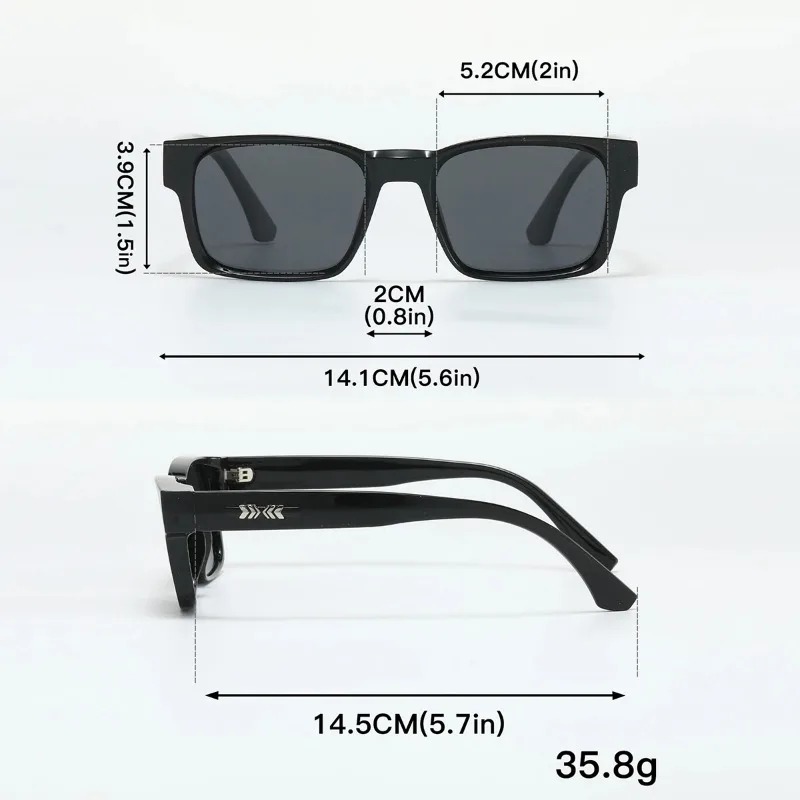 نظارات شمسية رجالية مربعة عالي - مراجعة Fishing Sunglasses Polarized وسعره