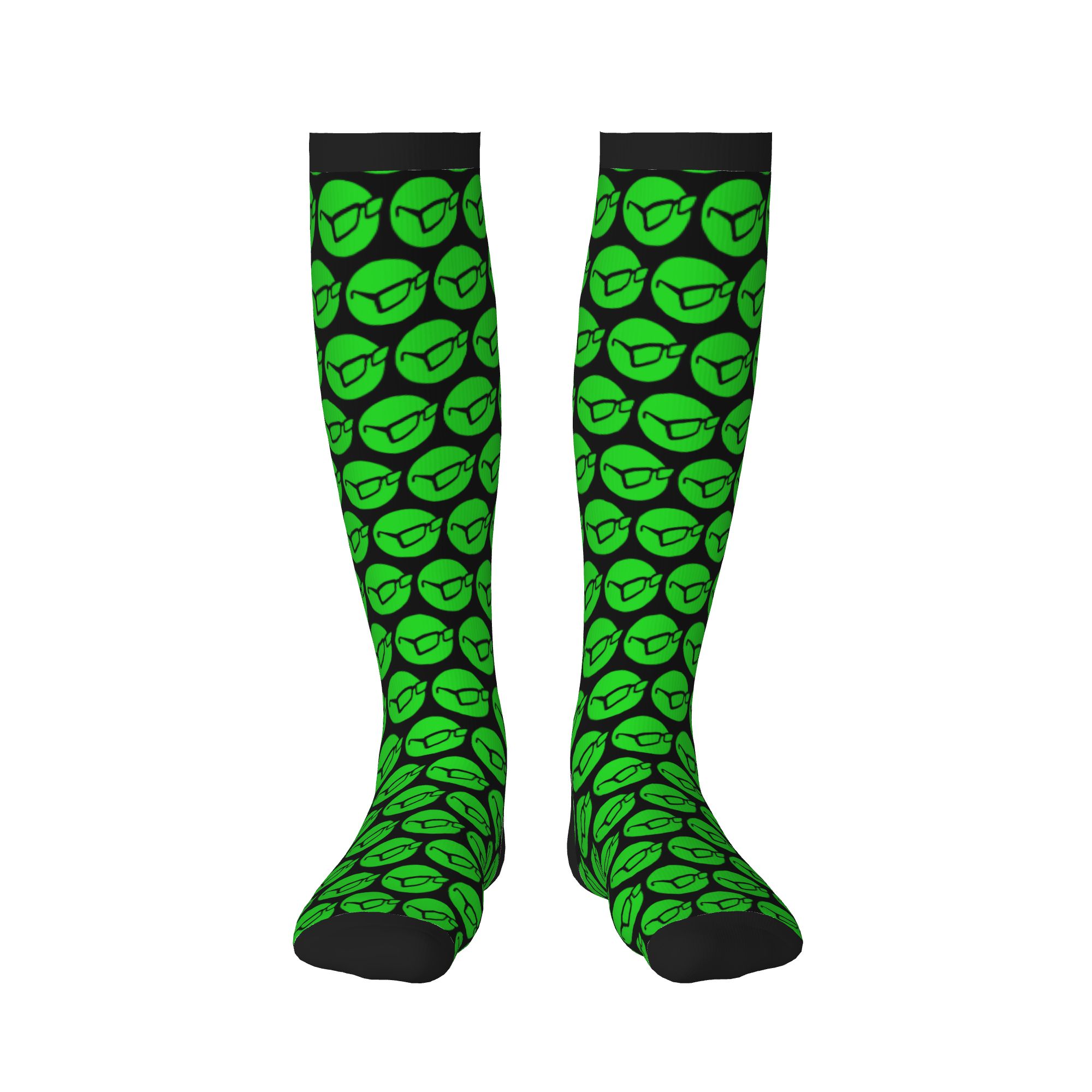 جوارب مطبوعة بتصميم مرح بشعار  - مراجعة Fishing Socks وسعره
