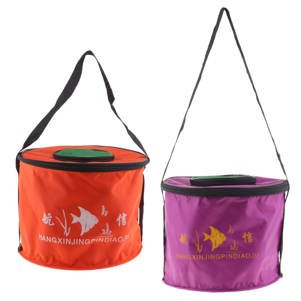 حقيبة صيد قابلة للطي بغطاء شبك - مراجعة Fishing Bag Waterproof وسعره