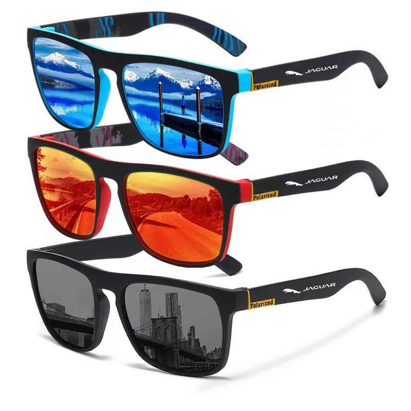 نظارات شمسية عصرية مربعة الشكل - مراجعة Fishing Sunglasses Polarized وسعره