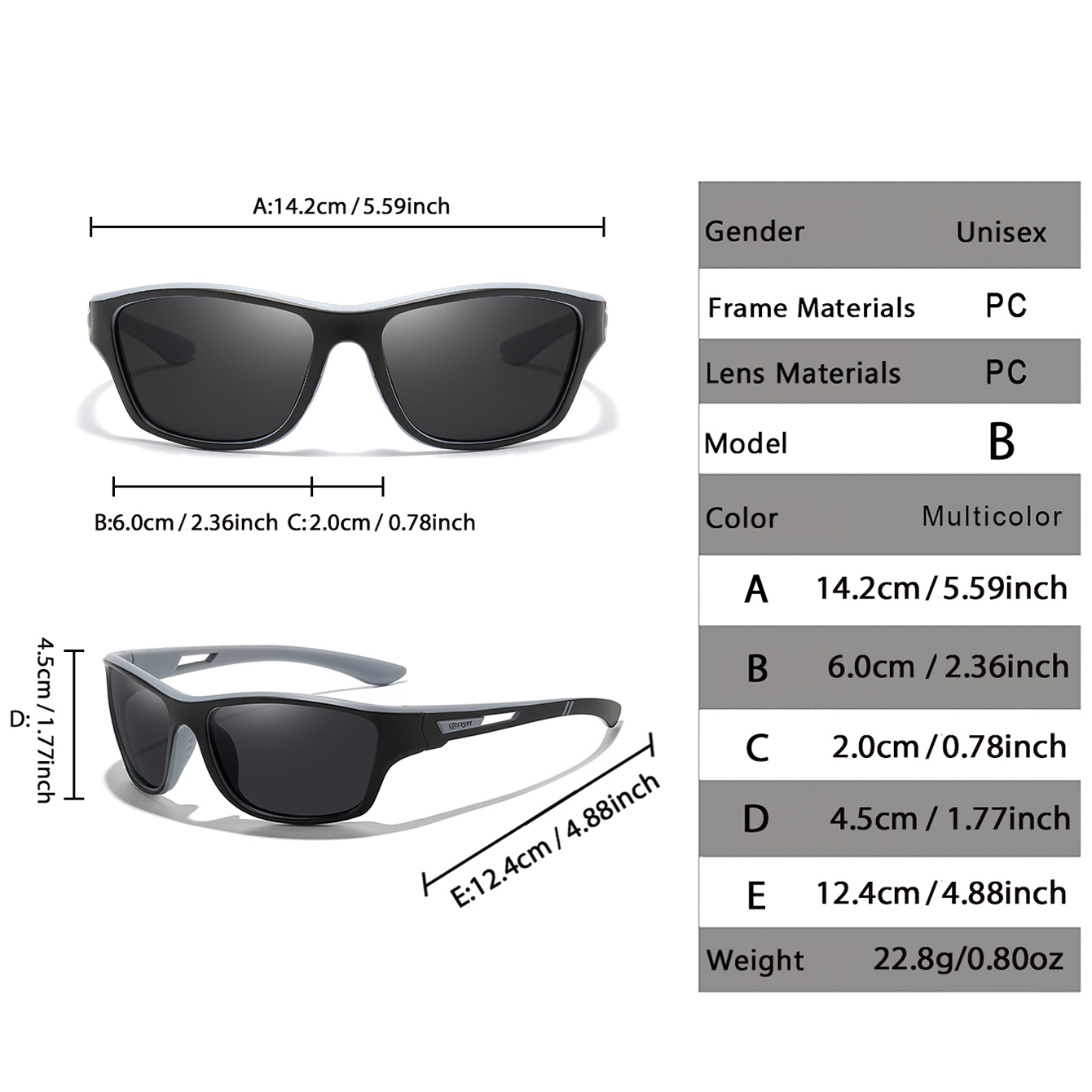 نظارات شمسية LOISRUBY Polaring - مراجعة Fishing Sunglasses Polarized وسعره