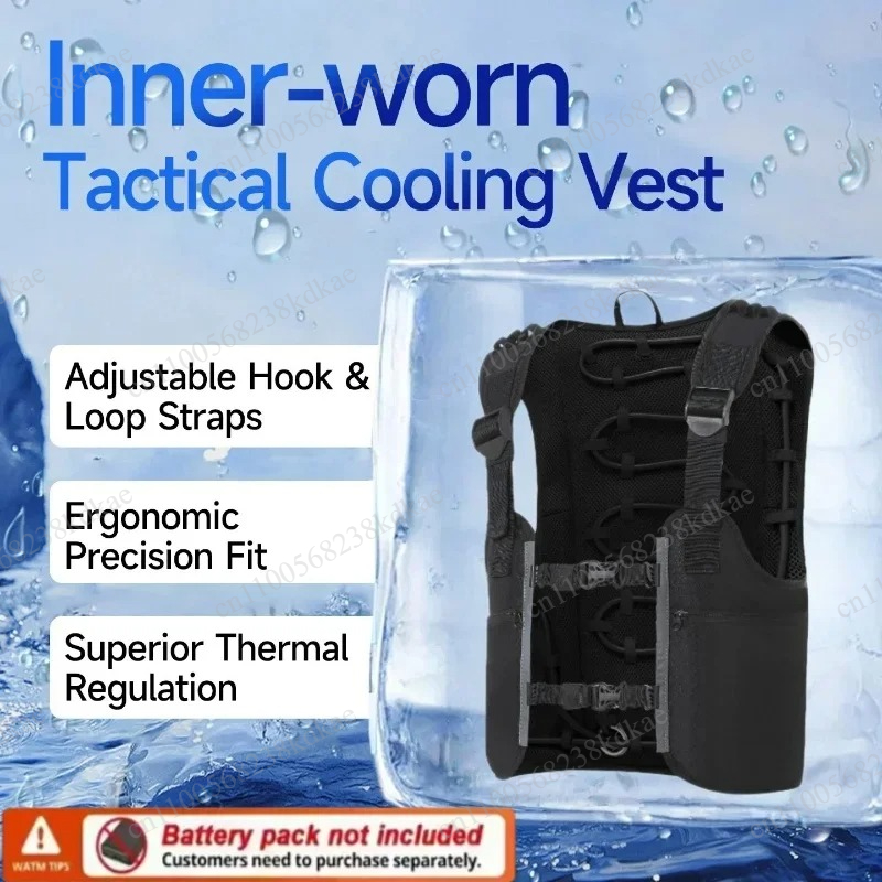 سترة تبريد صيفية بتدوير المياه - مراجعة Fishing Vest وسعره