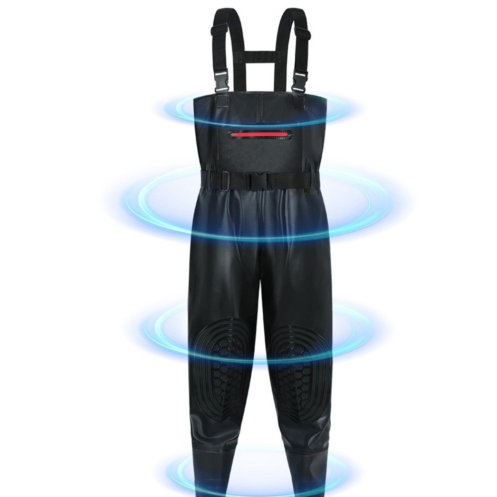 بدلة صيد مفيدة من البولي فينيل - مراجعة Fishing Waders وسعره