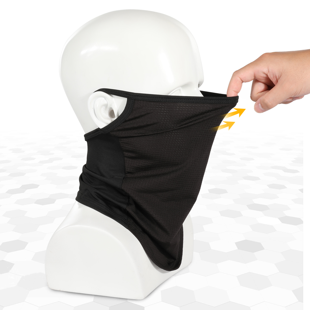 1/2 قطعة قناع وجه من الحرير ال - مراجعة Fishing Mask Sun Protection وسعره