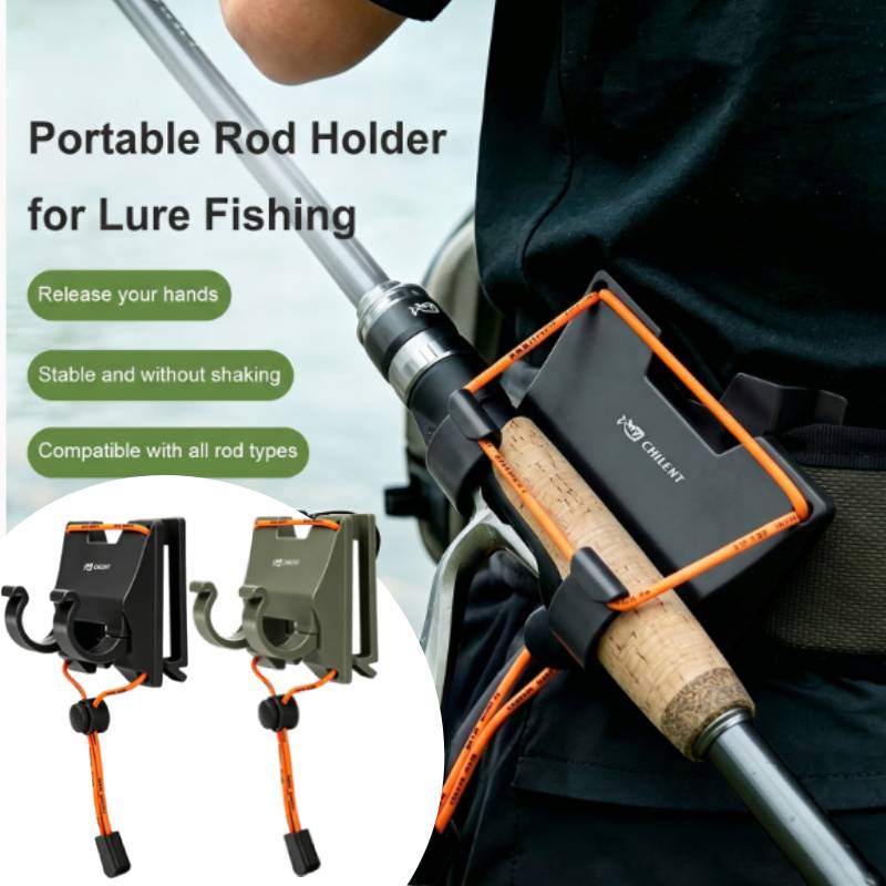 حامل عصا صيد بمشبك حزام للمحتر - مراجعة Fishing Belt وسعره