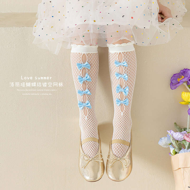 جوارب لوليتا الشبكية للأطفال،  - مراجعة Fishing Socks وسعره