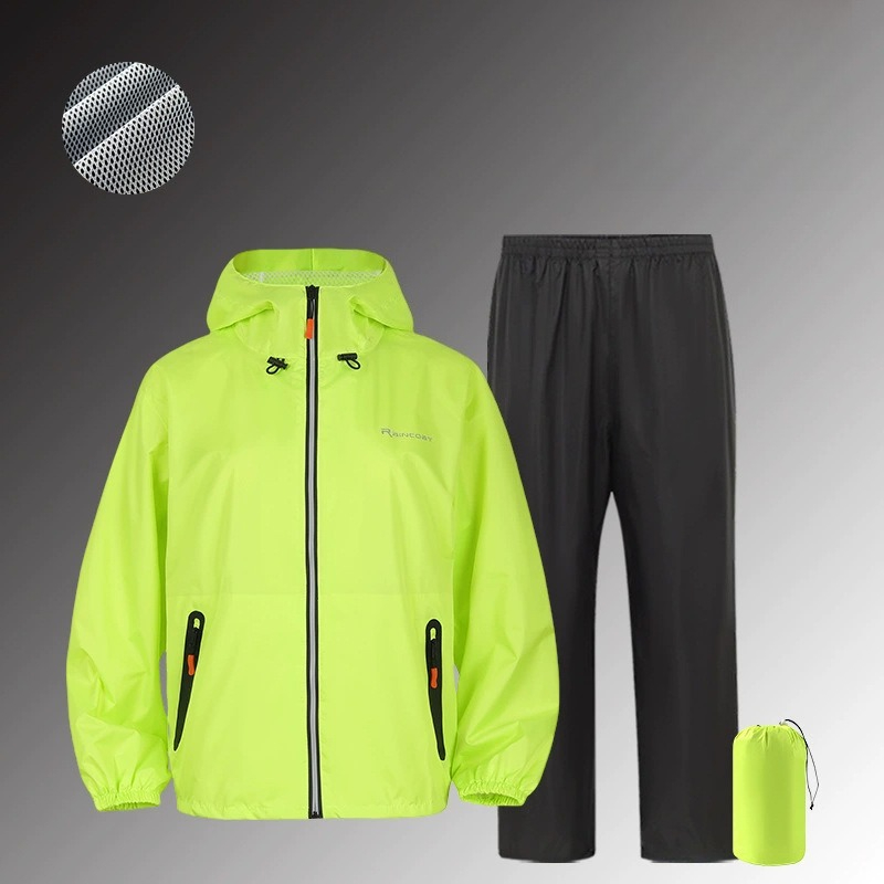 بدلة مطر مقاومة للماء للرجال و - مراجعة Fishing Rain Suit وسعره
