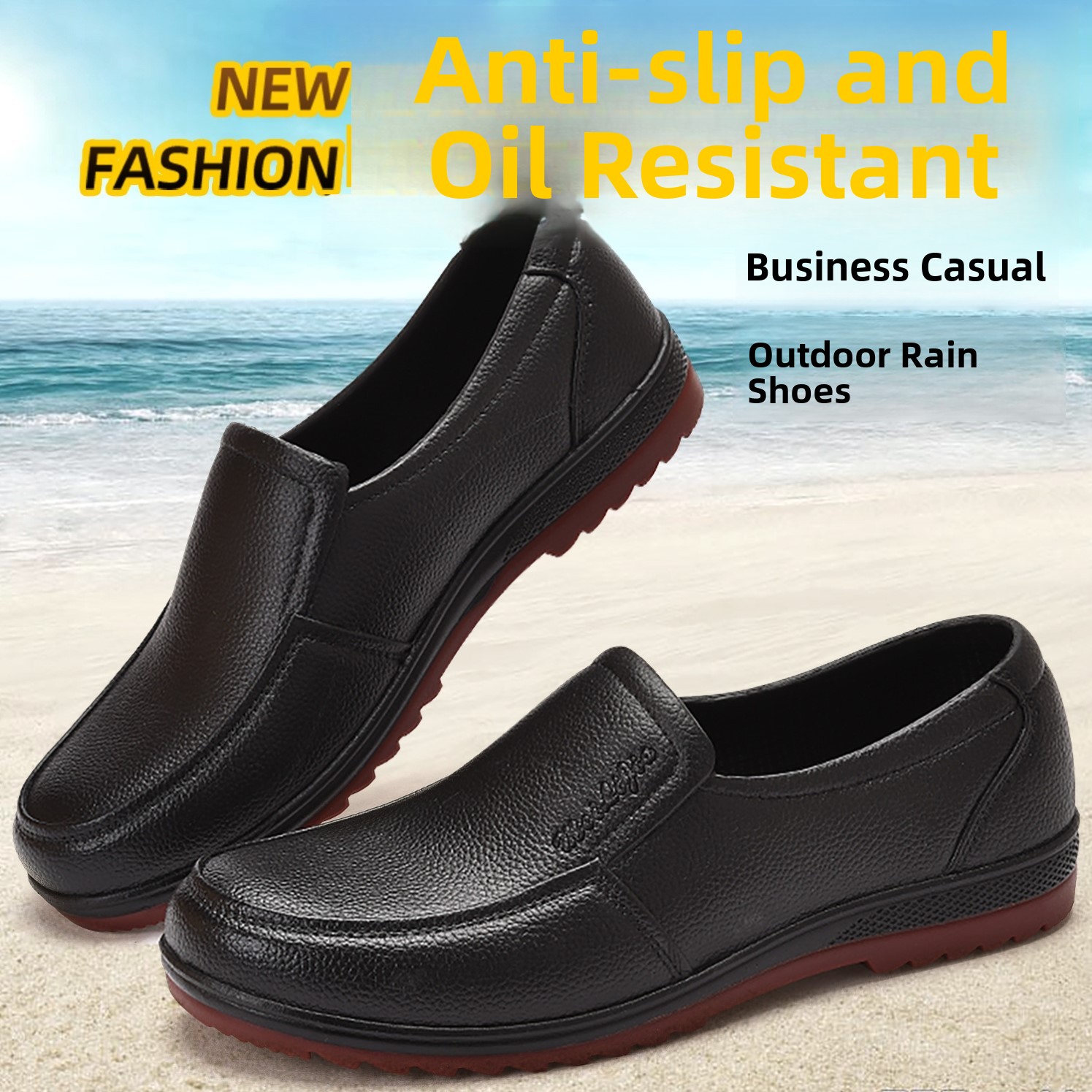 أحذية مطر رجالية منخفضة الارتف - مراجعة Fishing Boots وسعره