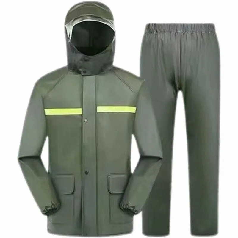 بدلة ركوب معطف واق من المطر وس - مراجعة Fishing Rain Suit وسعره