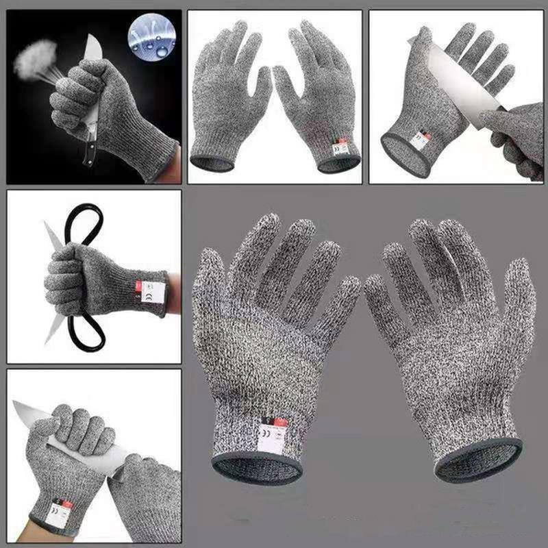 المستوى 5 قطع برهان طعنة مقاوم - مراجعة Fishing Gloves وسعره