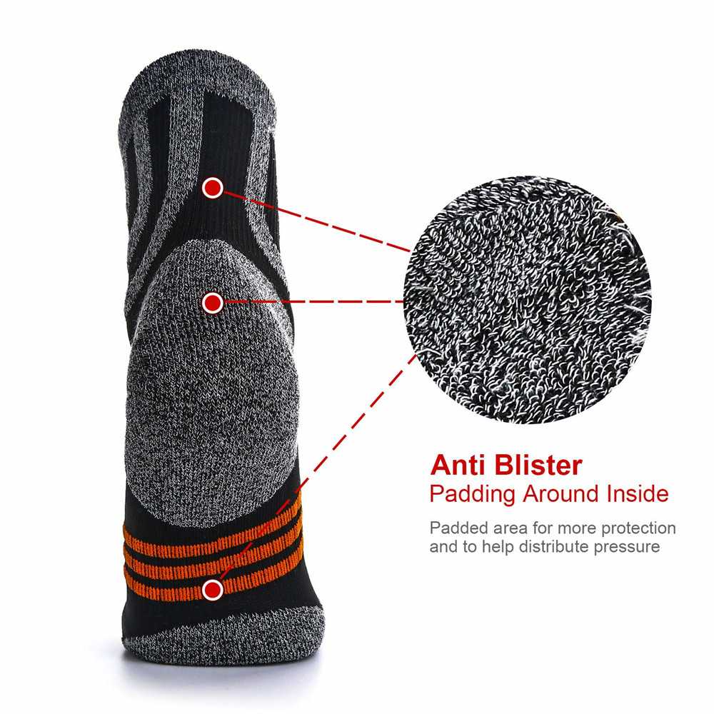 مكافحة نفطة تيري الجوارب للرجا - مراجعة Fishing Socks وسعره