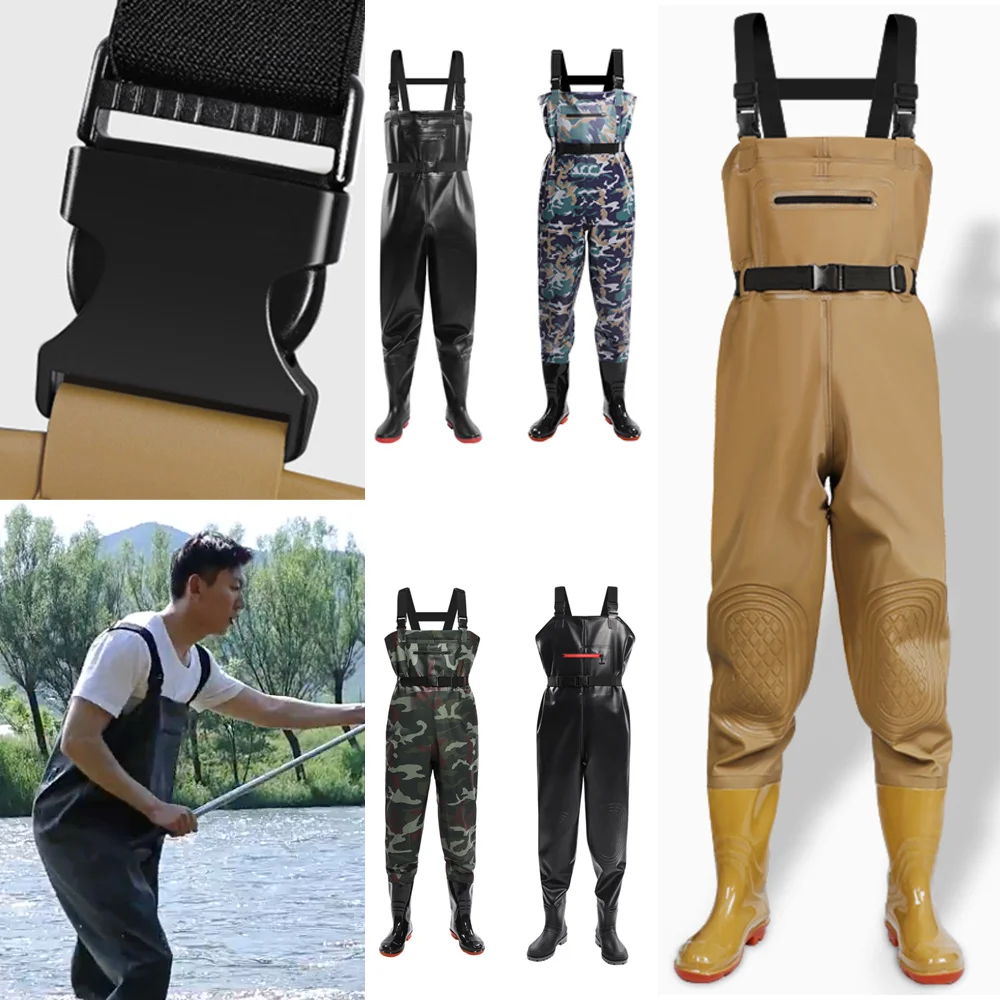 السراويل المقاومة للماء مع أحذ - مراجعة Fishing Jacket Waterproof وسعره