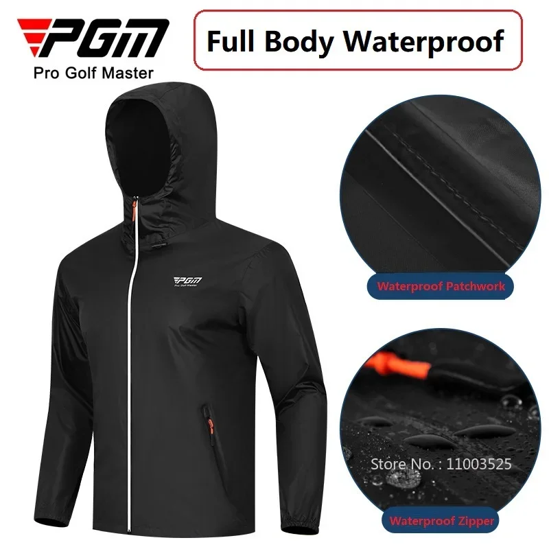 Pgm الرجال جولف معطف واق من ال - مراجعة Fishing Rain Suit وسعره