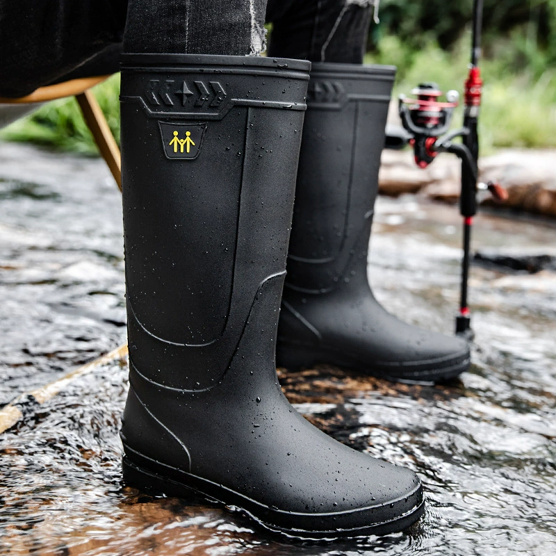 الرجال احذية المطر أحذية العمل - مراجعة Fishing Boots وسعره