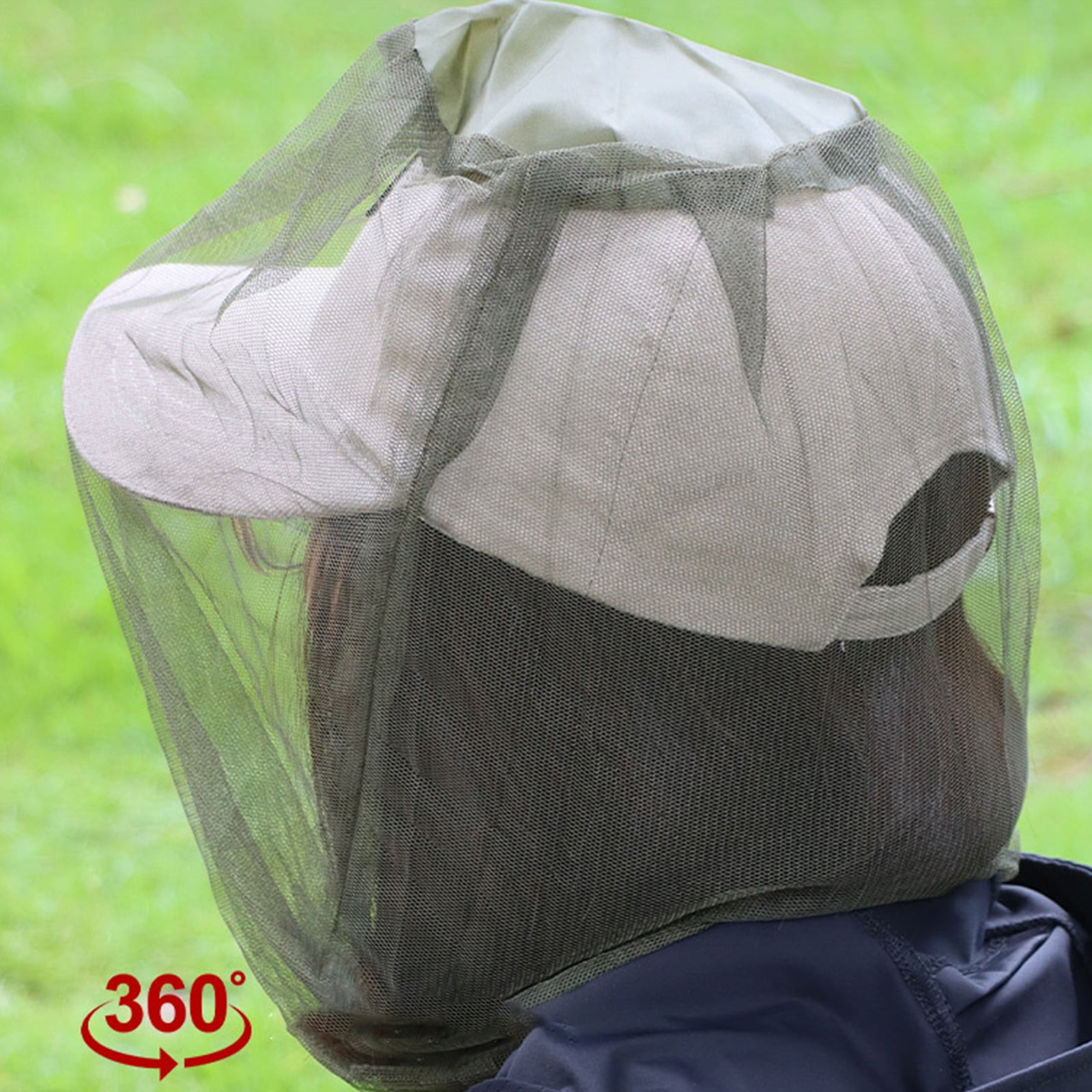 قبعة صيد بشبكة رأسية مضادة للب - مراجعة Fishing Hat وسعره